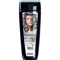 Зображення  Відтіночний ополіскувач для волосся Delia Cameleo Hair Colouring Toner Silver, 200 мл, Об'єм (мл, г): 200, Колір: срібний