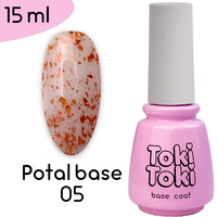 Зображення  База камуфлююча Toki-Toki Potal Base 005, 15 мл, Об'єм (мл, г): 15, Колір: 005