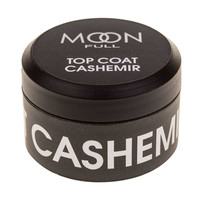Изображение  Кашемировый топ для гель-лака Moon Full Top Cashemir, 15 мл
