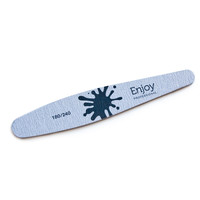 Зображення  Пилка для нігтів Enjoy Professional Овал 180/240 (ZF307)