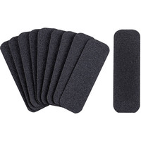 Изображение  Сменные файлы для педикюрной терки Enjoy влагостойкие 12*4 см, 180 грит, 30 шт, черные