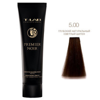Изображение  Крем-краска для волос T-LAB Professional Premier Noir Innovative Colouring Cream 100 мл, № 5.00, Объем (мл, г): 100, Цвет: 5.00