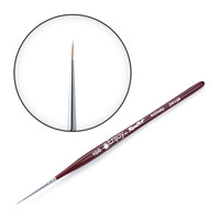 Изображение  Кисть круглая 10/0 Enjoy by Roubloff DS13R бордо