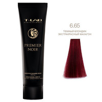 Зображення  Крем-фарба для волосся T-LAB Professional Premier Noir Innovative Colouring Cream 100 мл, № 6.65, Об'єм (мл, г): 100, Колір: 6.65