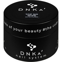 Изображение  Топ для гель-лаку DNKa No Wipe (no UV-filters) прозрачный, 30 мл (TNWD30NUV), Объем (мл, г): 30