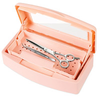 Зображення  Контейнер для стерилізації манікюрного інструменту, персиковий 500 мл