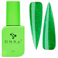 Зображення  База кольорова DNKa Cover №090 Wizard Яскраво-салатова світловідбиваюча, 12 мл, Об'єм (мл, г): 12, Колір: 090