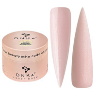 Зображення  База кольорова DNKa Cover №040 Romantic Світлий ніжний рожевий із срібним шимером, 30 мл, Об'єм (мл, г): 30, Колір: 040