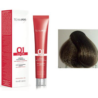 Изображение  Крем-краска для волос TEAM155 Color Cream (7.01 Блонд натуральный пепельный), 100 мл, Объем (мл, г): 100, Цвет: 7.01