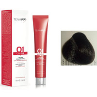 Зображення  Крем-фарба для волосся TEAM155 Color Cream (5.01 Світло-каштановий натуральний попелястий), 100 мл, Об'єм (мл, г): 100, Колір: 5.01