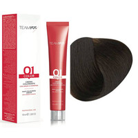 Зображення  Крем-фарба для волосся TEAM155 Color Cream (4MAT Матовий каштановий), 100 мл, Об'єм (мл, г): 100, Колір: 4MAT
