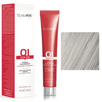 Зображення  Крем-фарба для волосся TEAM155 Color Cream (ASH/SILVER Мікстон нейтральний), 100 мл, Об'єм (мл, г): 100, Колір: мікстон нейтральний