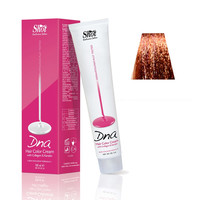 Изображение  Крем-краска для волос с колагеном Shot DNA Hair Color Crem (7.4 Темно-русый медный), 100 мл, Объем (мл, г): 100, Цвет: 7.4