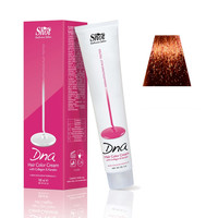 Изображение  Крем-краска для волос с колагеном Shot DNA Hair Color Crem (7.43 Русый медный золотистый), 100 мл, Объем (мл, г): 100, Цвет: 7.43