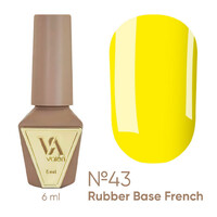 Изображение  База камуфлирующая Valeri French Base 43, 6 мл, Объем (мл, г): 6, Цвет: 043