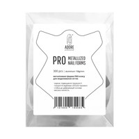 Зображення  Металізовані форми для нарощування нігтів PRO METALLIZED NAIL FORMS 300шт