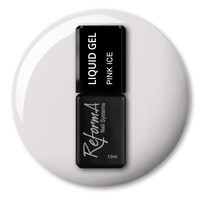 Зображення  Рідкий гель для нігтів ReformA Liquid Gel 10 мл, Pink Ice, Об'єм (мл, г): 10, Колір: Pink Ice