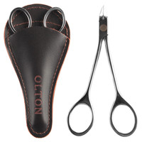 Зображення  Кусачки для нігтів професійні Olton (Podo) у шкіряному чохлі.