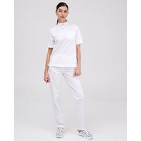 Изображение  Женский медицинский костюм Денвер белый р. 42, "БЕЛЫЙ ХАЛАТ" 429-324-679, Размер: 42, Цвет: белый