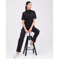 Зображення  Жіночий медичний костюм Денвер чорний р. 54, "БІЛИЙ ХАЛАТ" 429-321-679, Розмір: 54, Цвет: чорний