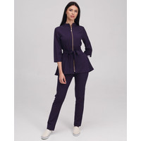 Зображення  Медичний костюм жіночий Мішель фіолетовий р. 40, "БІЛИЙ ХАЛАТ" 308-335-738, Розмір: 40, Цвет: фиолетовый