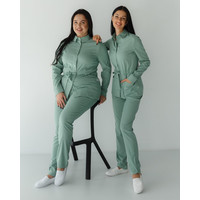 Зображення  Жіночий костюм жіночий Монтана оливковий р. 46, "БІЛИЙ ХАЛАТ" 332-327-715, Розмір: 46, Цвет: оливковий