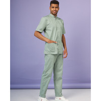 Зображення  Медичний костюм чоловічий Лондон оливково-сірий р. 46, "БІЛИЙ ХАЛАТ" 133-357-679, Розмір: 46, Цвет: оливково-сірий