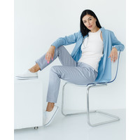 Зображення  Медична сорочка жіноча Стефанія сіро-блакитна р. 42, "БІЛИЙ ХАЛАТ" 402-458-821, Розмір: 42, Цвет: сіро-блакитний