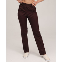 Изображение  Брюки медицинские женские коричневые р. 40, "БЕЛЫЙ ХАЛАТ" 163-325-726, Размер: 40, Цвет: коричневый