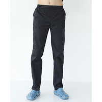 Зображення  Брюки медичні чоловічі Бостон чорні р. 52, "БІЛИЙ ХАЛАТ" 328-321-758, Розмір: 52, Цвет: чорний