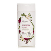 Зображення  Органічний шампунь для всіх типів волосся "Зволоження та Блиск" з гелем Алоє Віра Soap Stories, 250 мл