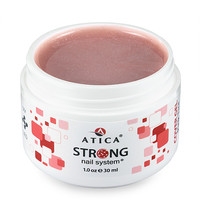 Изображение  Камуфлирующий гель с шимером Atica Strong Cover Gel Pink Tint, 30 мл, Объем (мл, г): 30, Цвет: Pink Tint