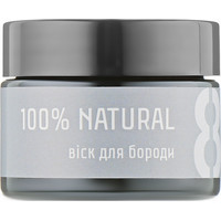 Зображення  Віск для бороди Soap Stories №8 GREY 100% NATURAL, 50 мл