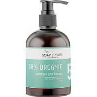 Зображення  Шампунь для бороди Soap Stories №5 GREEN 98% ORGANIC, 350 мл