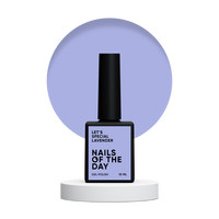 Зображення  Nails Of The Day Let's special Lavender – ліловий гель-лак для нігтів, що перекриває в один слой, 10 мл, Об'єм (мл, г): 10, Колір: Lavender