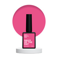 Зображення  Nails Of The Day Let's special Pink – особливий розовий гель-лак для нігтів, що перекриває в один слой, 10 мл, Об'єм (мл, г): 10, Колір: Pink