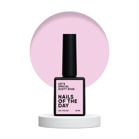 Зображення  Nails Of The Day Let's special Dusty Rose – особливий пильно-рожевий гель-лак для нігтів, що перекриває в один слой,, Об'єм (мл, г): 10, Колір: Dusty Rose