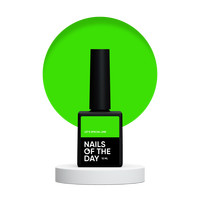 Зображення  Nails Of The Day Let's special Lime – особливий неоново-салатовий гель-лак, що перекриває в один слой, 10 мл, Об'єм (мл, г): 10, Колір: Lime