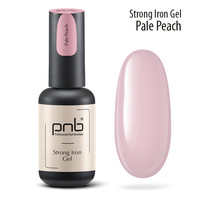 Зображення  Гель полімеризований PNB Strong Iron Gel Pale Peach, 8 мл, Об'єм (мл, г): 8, Колір: Pale Peach