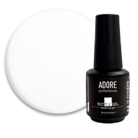 Изображение  Камуфлирующий гель Adore Professional Bottle Gel Milky для укрепления ногтей, молочный, 15 мл, Объем (мл, г): 15, Цвет: Milky