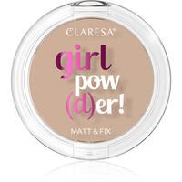 Зображення  Пресована пудра для обличчя Claresa Girl Pow(D)er! Pressed Powder 03 Sunkissed, 12 г, Об'єм (мл, г): 12, Колір: 03