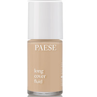 Зображення  Тональний крем флюїд вирівнюючий для сухої шкіри Paese Long Cover Fluid 1.75 Sand Beige, 30 мл, Об'єм (мл, г): 30, Колір: 1.75
