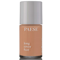 Зображення  Тональний крем флюїд вирівнюючий для сухої шкіри Paese Long Cover Fluid 03 Gold Beige, 30 мл, Об'єм (мл, г): 30, Колір: 03