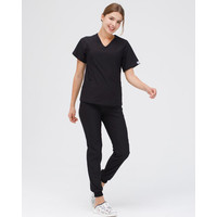 Зображення  Медичний костюм жіночий Аризона чорний р. 40, "БІЛИЙ ХАЛАТ" 468-321-924, Розмір: 40, Цвет: чорний