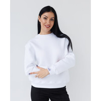 Зображення  Медичний утеплений світшот жіночий Онтаріо білий р. XL, "БІЛИЙ ХАЛАТ" 473-324-842, Розмір: XL, Цвет: білий