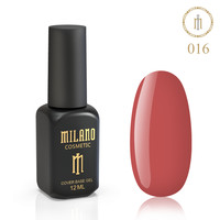 Изображение  Цветная база Milano Cover Base №16, 12 мл, Объем (мл, г): 12, Цвет: 16
