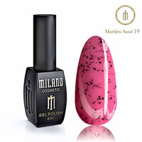Изображение  Гель-лак Milano Marblen Sand №19, 8 мл, Объем (мл, г): 8, Цвет: 19