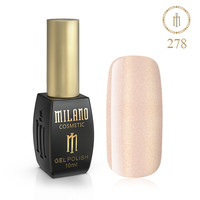 Изображение  Гель лак Milano Palette 10 №278 Бронзовый шелк, 10 мл, Объем (мл, г): 10, Цвет: 278
