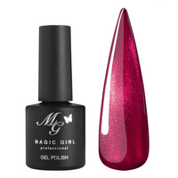 Зображення  Гель-лак Magic Girl Red Cat №1 малинова кішка, 8 мл, Об'єм (мл, г): 8, Колір: 01