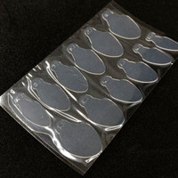 Зображення  Молди трафарет для френча на верхніх формах Master пластина C, 12 шт